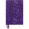 Montblanc Notebook - #146 Python Print Violet - Lined-Pen Boutique Ltd