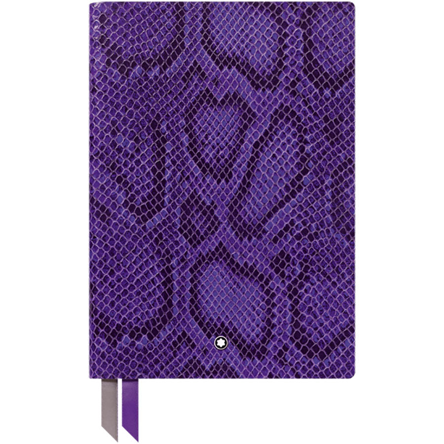 Montblanc Notebook - #146 Python Print Violet - Lined-Pen Boutique Ltd