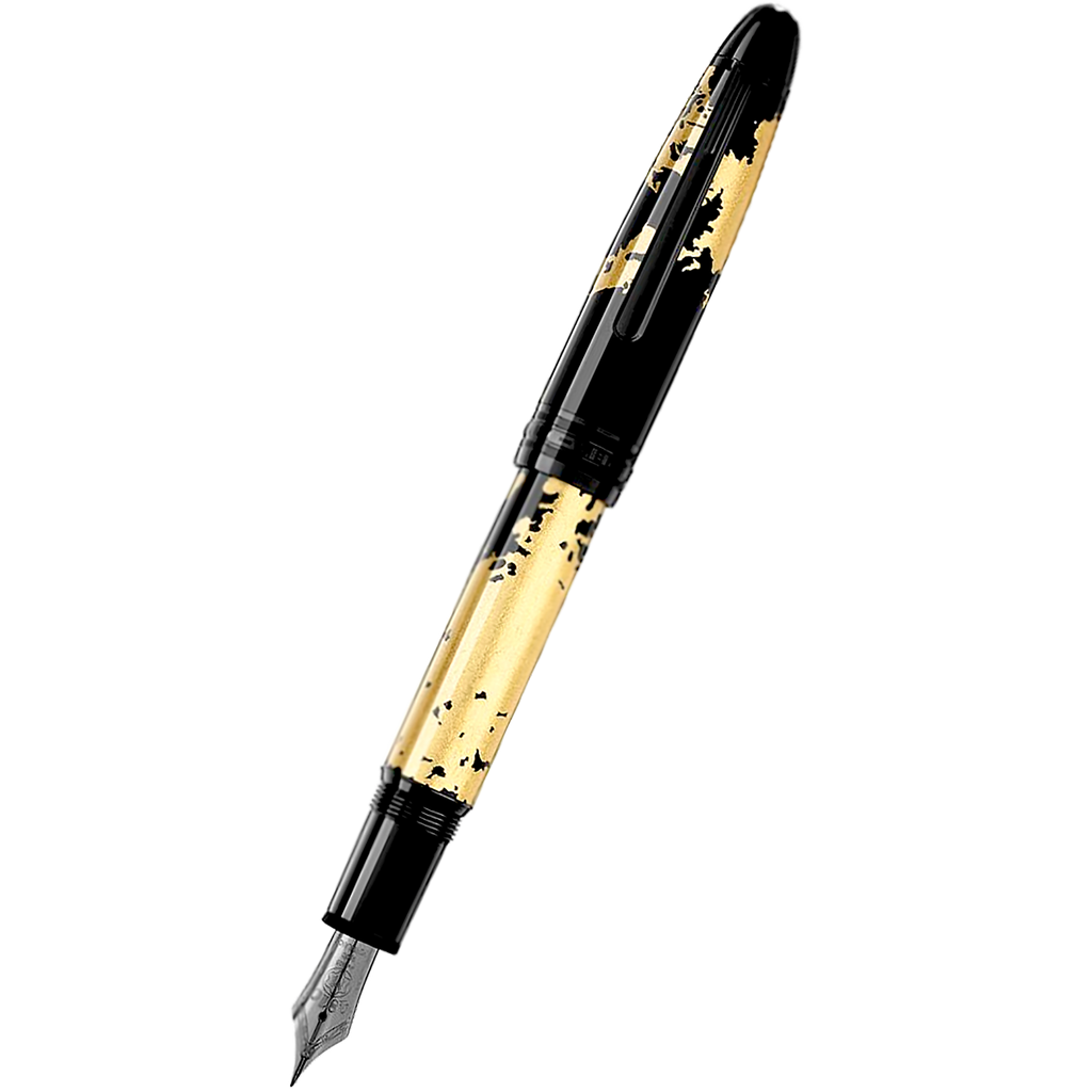 Montblanc Meisterstuck Fountain Pen - 146 Solitaire - Gold Leaf - Calligraphy-Pen Boutique Ltd