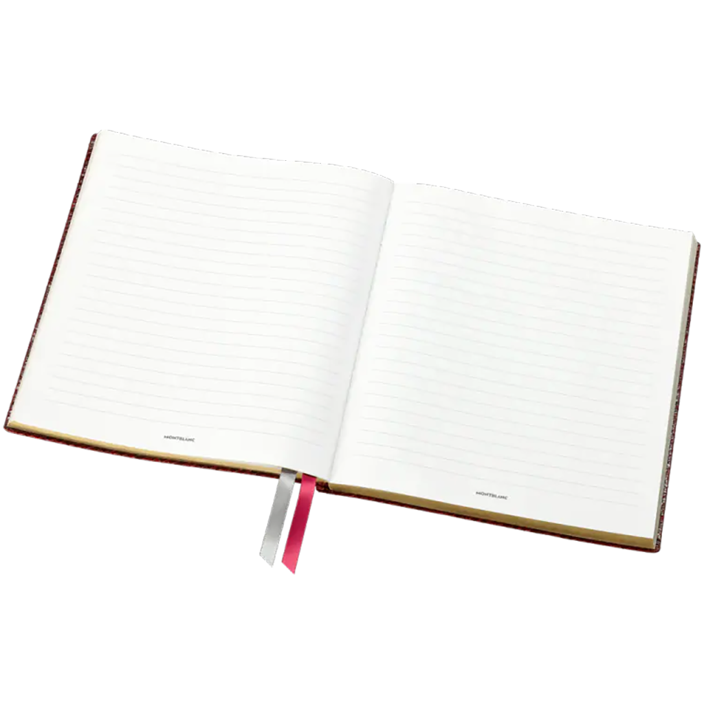 Montblanc Notebook - #149 Python Print - Cayenne - Lined-Pen Boutique Ltd
