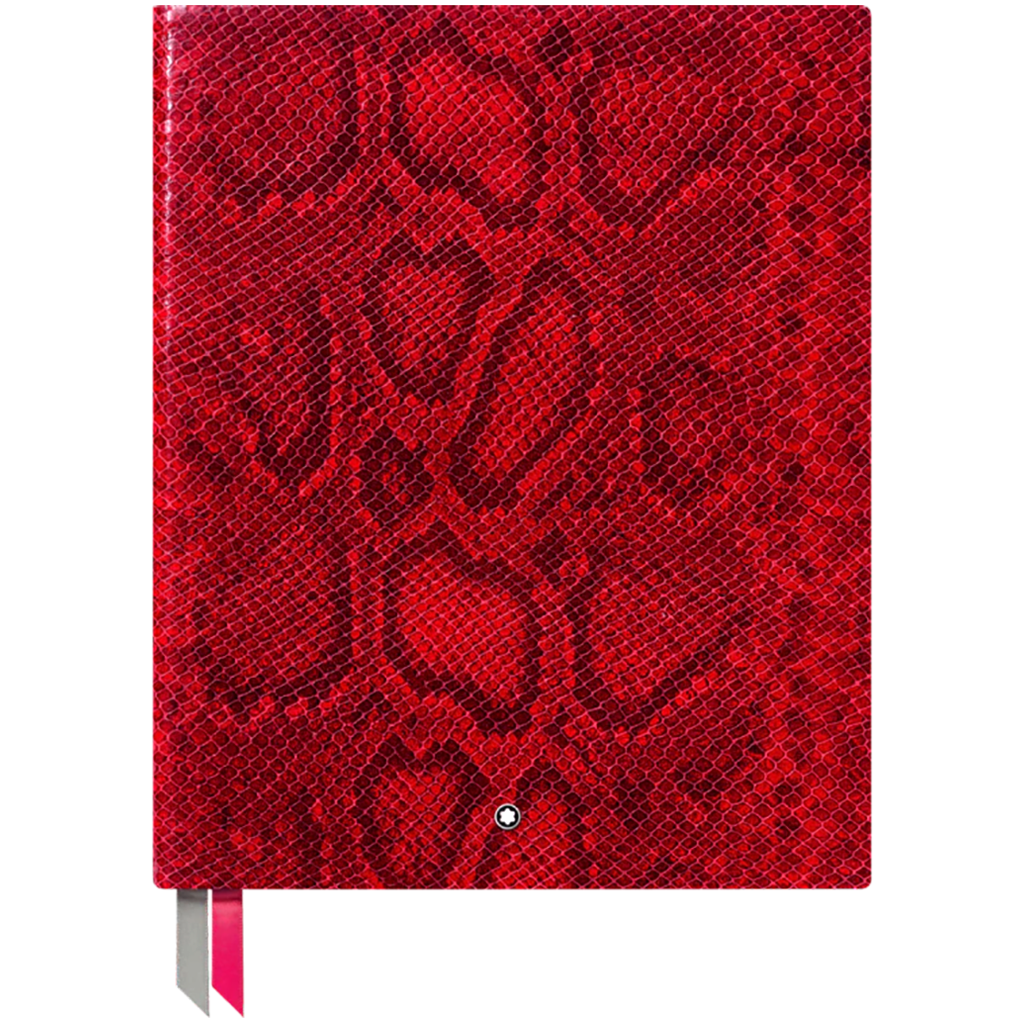 Montblanc Notebook - #149 Python Print - Cayenne - Lined-Pen Boutique Ltd