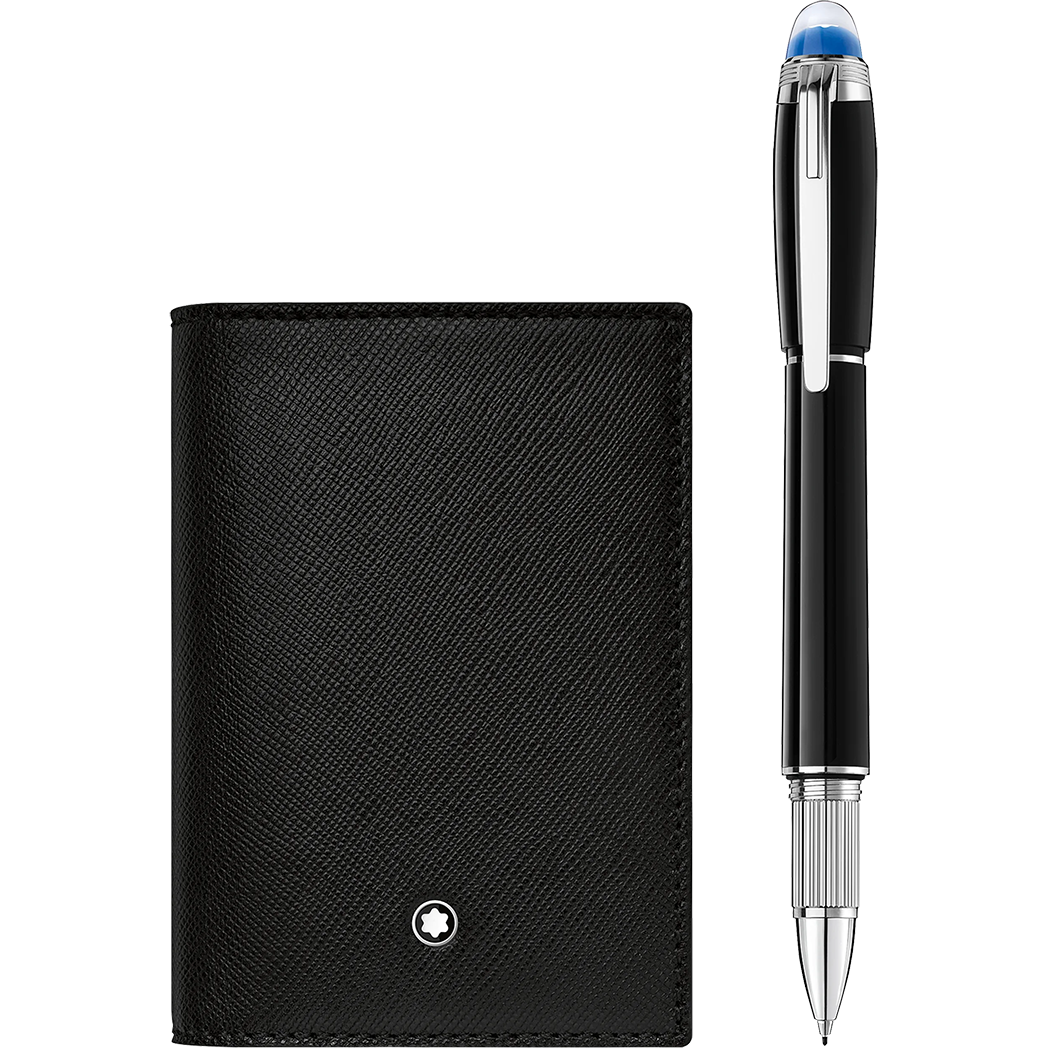 Montblanc Gift Set (Fineliner & Business Card Holder)-Pen Boutique Ltd