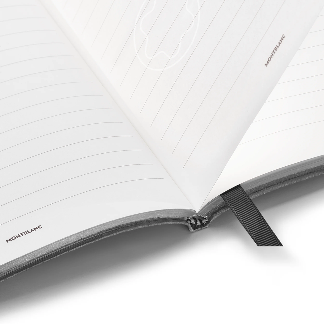 Montblanc Notebook - #146 Cool Gray - Lined-Pen Boutique Ltd
