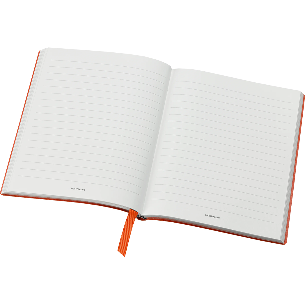 Montblanc Notebook - #146 Manganese Orange - Lined-Pen Boutique Ltd