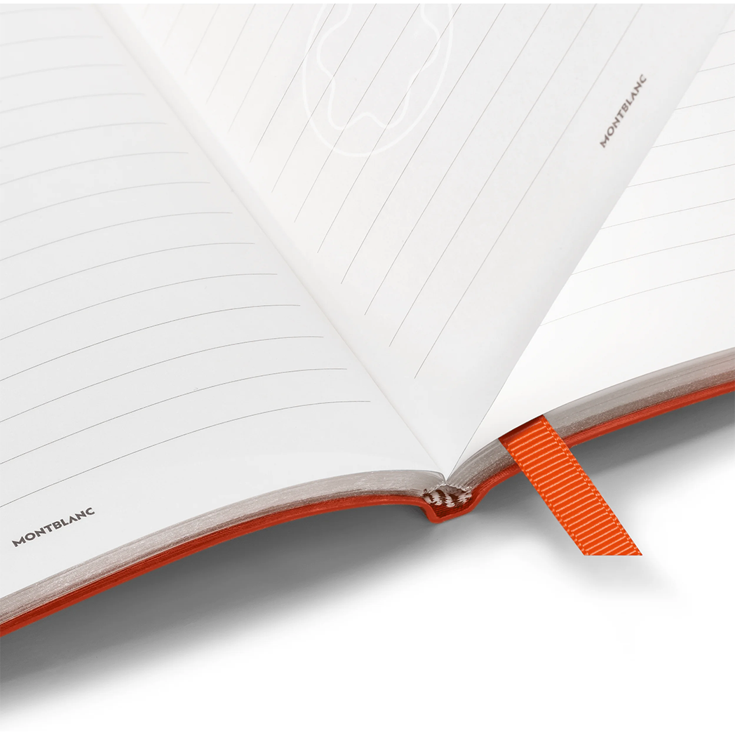 Montblanc Notebook - #146 Manganese Orange - Lined-Pen Boutique Ltd