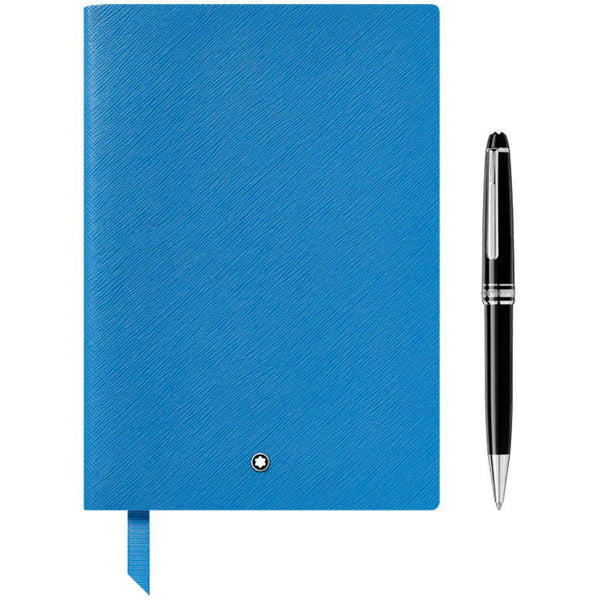 Montblanc Meisterstuck Gift Set (Ballpoint & Notebook)-Pen Boutique Ltd