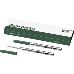 Montblanc Ballpoint Refill - Irish Green - Medium - 2 Per Pack-Pen Boutique Ltd