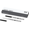 Montblanc Ballpoint Refill - Cool Grey - Medium (2 Per Pack)-Pen Boutique Ltd