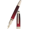 Montblanc 146 Solitaire Meisterstuck Fountain Pen - Burgundy Lacquer - Calligraphy Year 2 - Flex Nib-Pen Boutique Ltd