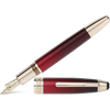 Montblanc 146 Solitaire Meisterstuck Fountain Pen - Burgundy Lacquer - Calligraphy Year 2 - Flex Nib-Pen Boutique Ltd