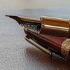Montblanc 146 Solitaire Meisterstuck Fountain Pen - Burgundy Lacquer - Calligraphy Year 2 - Flex Nib-Pen Boutique Ltd