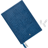 Montblanc Notebook - 146 Lizard Print - Federal Blue - Lined - Pen Boutique Ltd