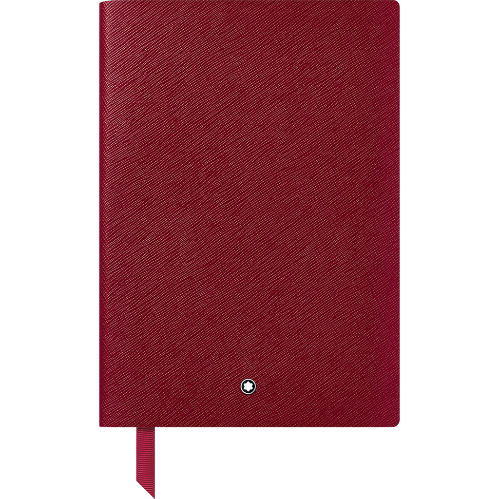 Montblanc Notebook - #146 Carmine Red - Lined-Pen Boutique Ltd