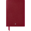 Montblanc Notebook - #146 Carmine Red - Lined-Pen Boutique Ltd