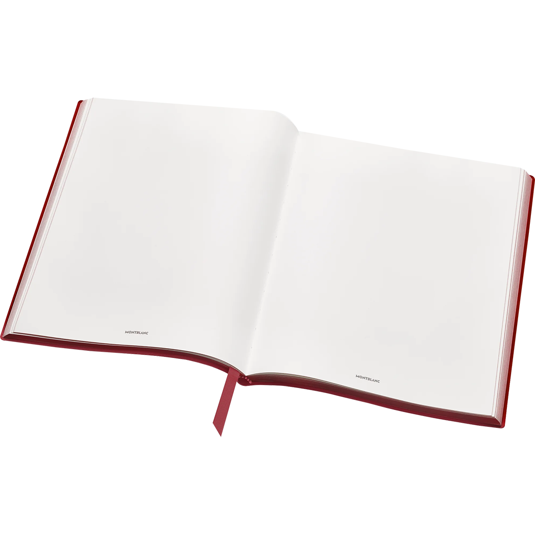 Montblanc Meisterstuck Calligraphy Notebook - #149 Red - Lined (Large)-Pen Boutique Ltd