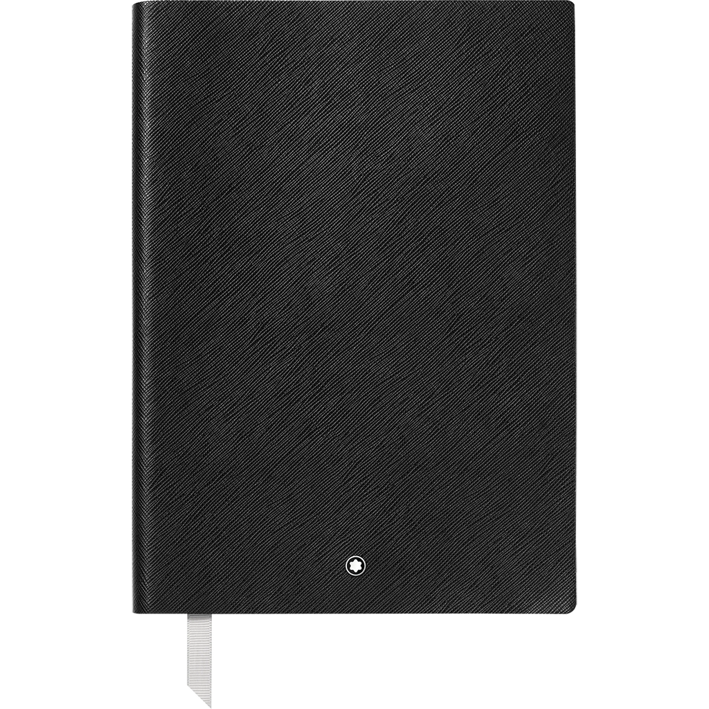 Montblanc Notebook - #163 Black - Blank/Dotted-Pen Boutique Ltd