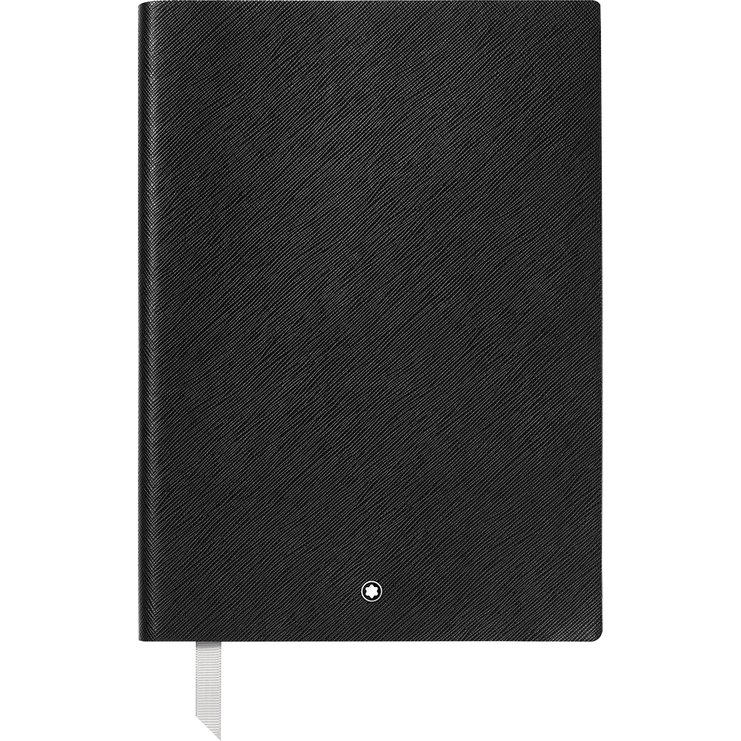 Montblanc Notebook - #163 Black - Blank/Dotted-Pen Boutique Ltd