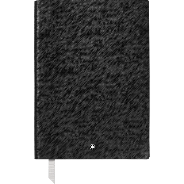 Montblanc Notebook - #163 Black - Blank/Dotted-Pen Boutique Ltd