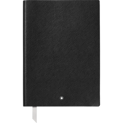 Montblanc Notebook - #163 Black - Blank/Dotted-Pen Boutique Ltd