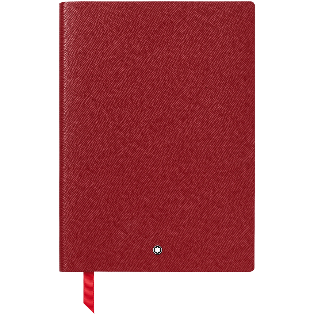 Montblanc Notebook - #163 Red - Lined-Pen Boutique Ltd