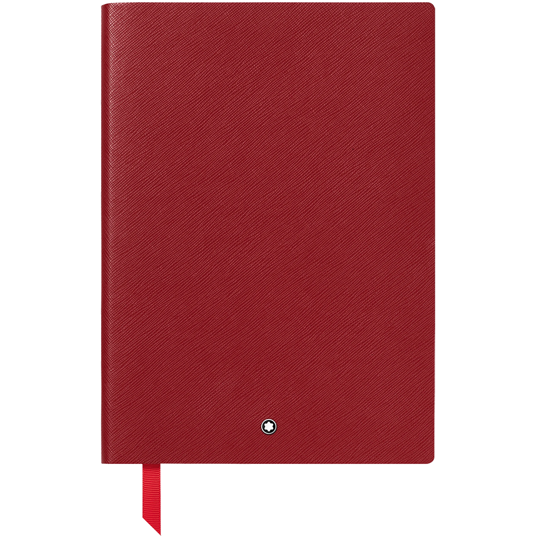Montblanc Notebook - #163 Red - Lined-Pen Boutique Ltd