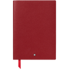 Montblanc Notebook - #163 Red - Lined-Pen Boutique Ltd
