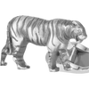 Montblanc Legend of the Zodiac Cufflinks - Tiger - Silver-Pen Boutique Ltd