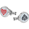 Montblanc Cuff Links - Around the World in 80 days - Steel spade Steel-Pen Boutique Ltd