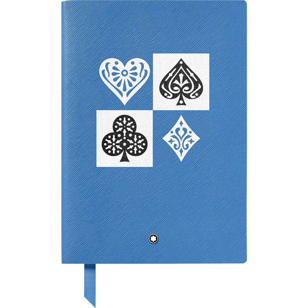 Montblanc Writers Edition Notebook - Around The World In 80 Days - 146 (Card Suits) - Pen Boutique Ltd