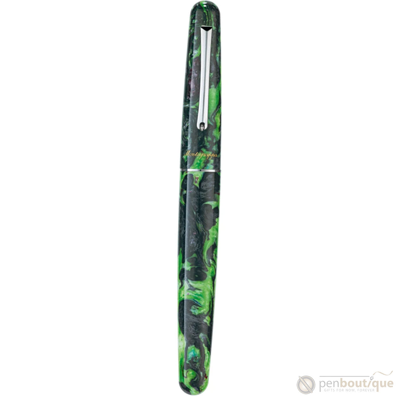 Montegrappa Elmo 01 Fantasy Bloom Fountain Pen - Black Star Calla Lily-Pen Boutique Ltd