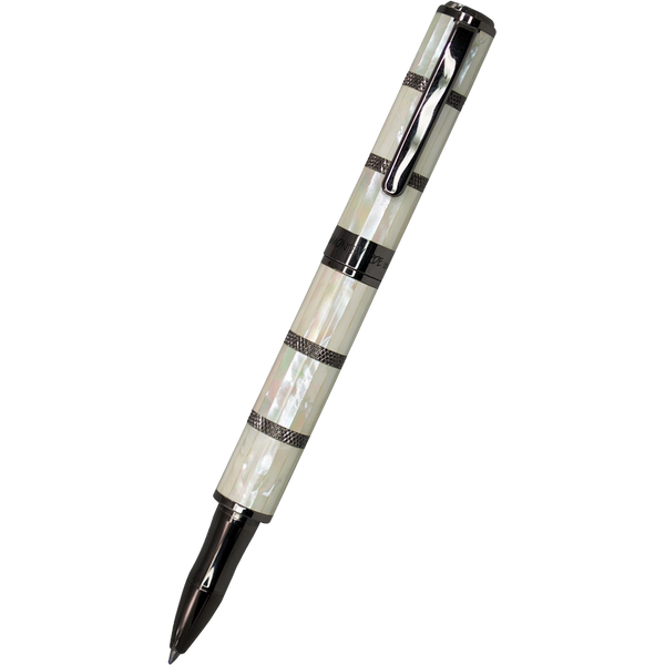 Monteverde Regatta Rollerball Pen - Limited Edition - Mother of Pearl - Gunmetal Trim-Pen Boutique Ltd