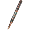 Monteverde Regatta Fountain Pen - Limited Edition - Black Mother of Pearl - Rose Gold Trim-Pen Boutique Ltd