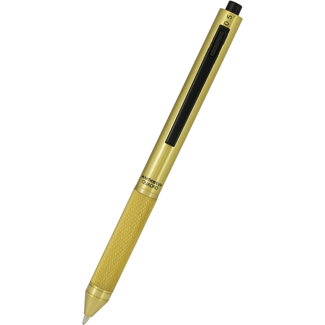 Monteverde Quadro 4 in 1 Brass-Pen Boutique Ltd