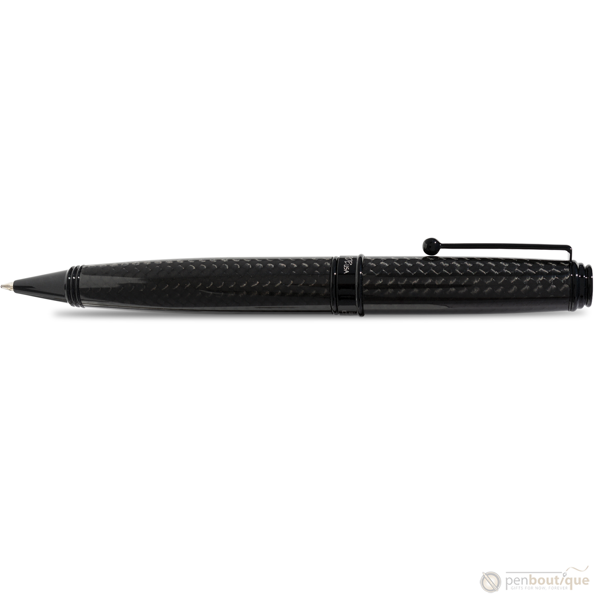 Monteverde Invincia Deluxe Black Ballpoint Pen-Pen Boutique Ltd