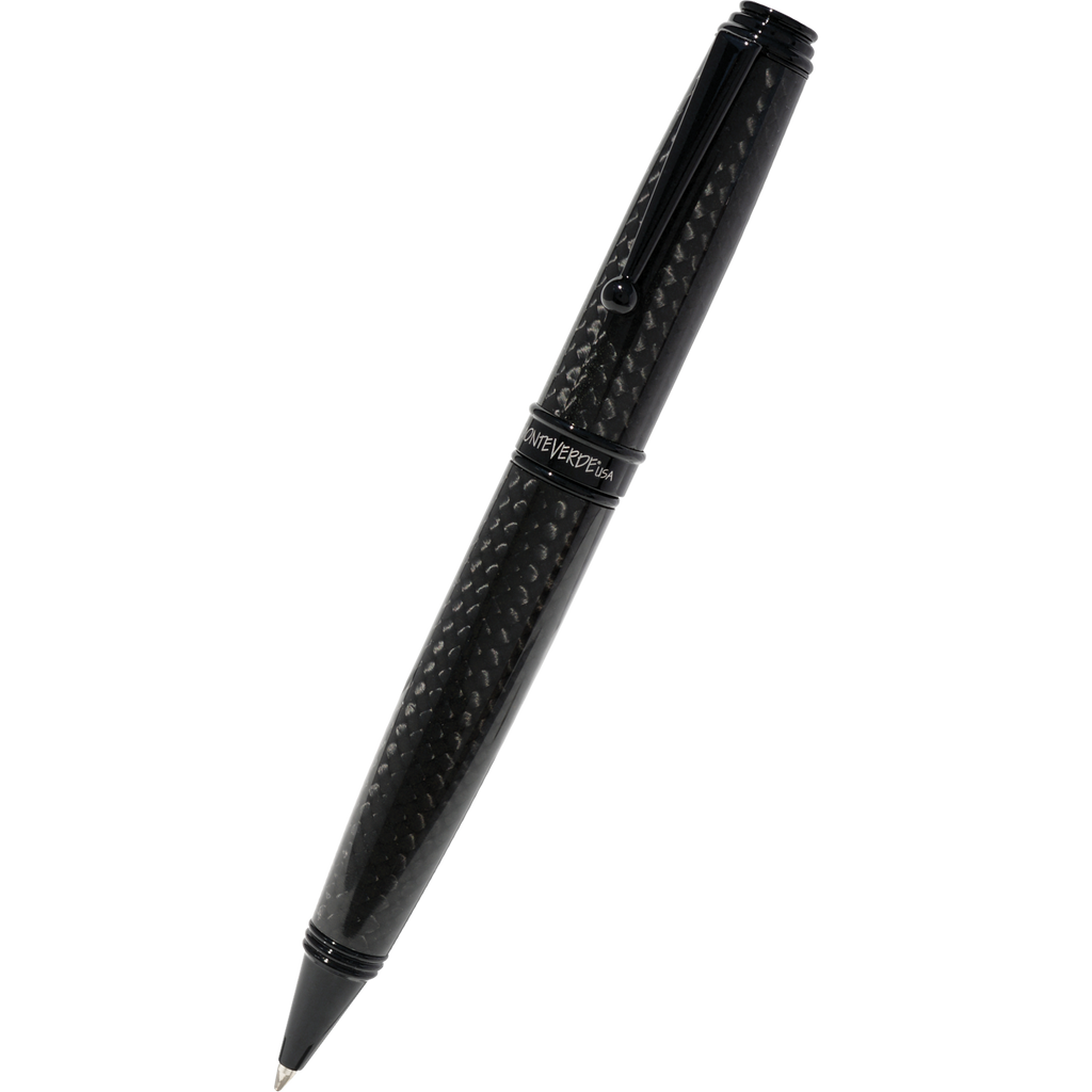 Monteverde Invincia Deluxe Black Ballpoint Pen-Pen Boutique Ltd