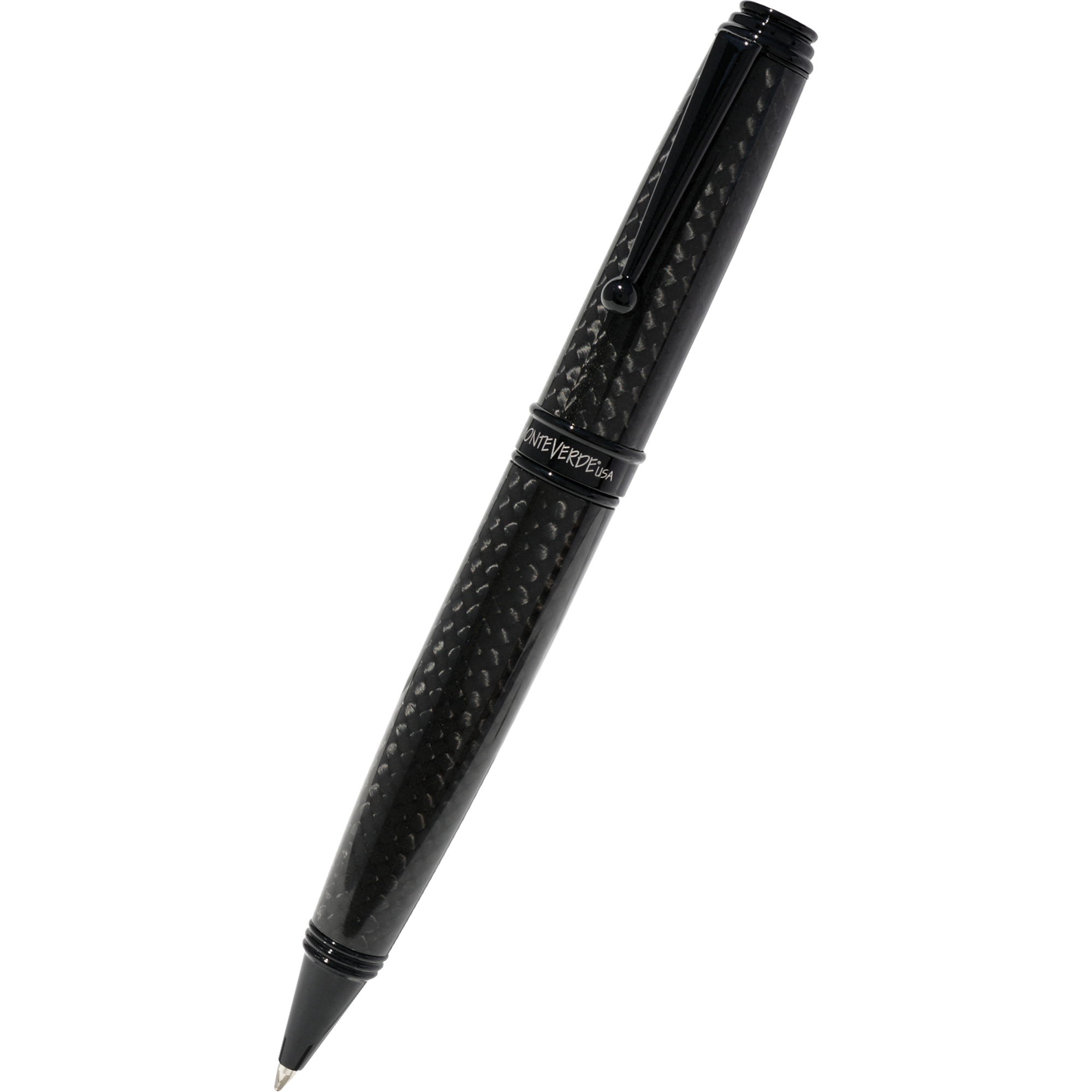 Monteverde Invincia Deluxe Black Ballpoint Pen-Pen Boutique Ltd