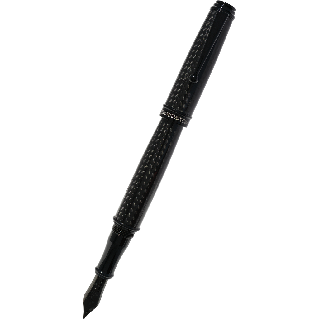 Monteverde Invincia Deluxe Black Fountain Pen-Pen Boutique Ltd