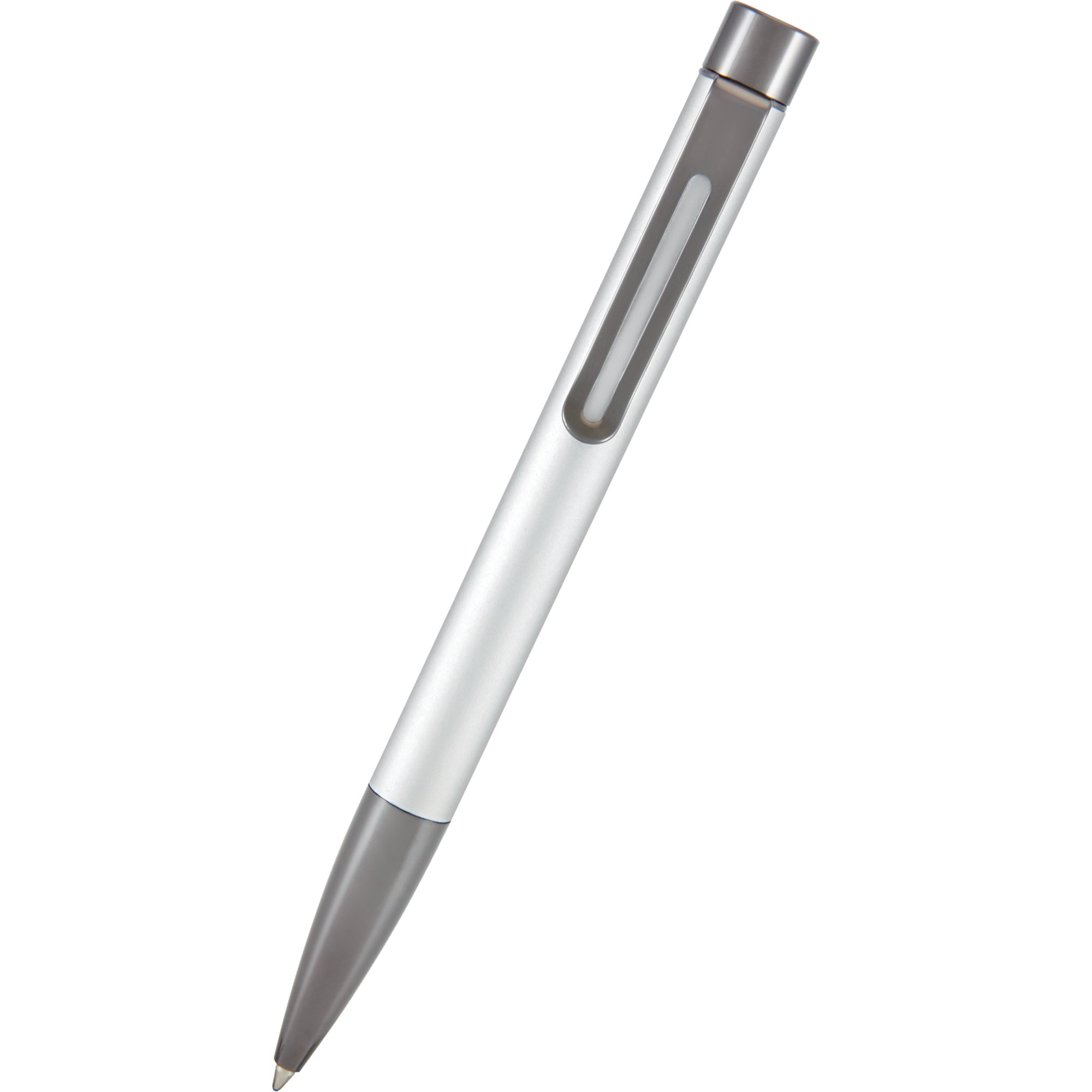 Monteverde Ritma Ballpoint Pen - Silver-Pen Boutique Ltd