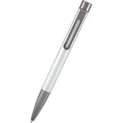 Monteverde Ritma Ballpoint Pen - Silver-Pen Boutique Ltd