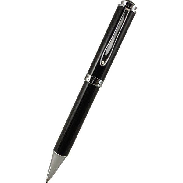 Monteverde Innova Ballpoint Pen - Black - Chrome Trim (20th Anniversary)-Pen Boutique Ltd