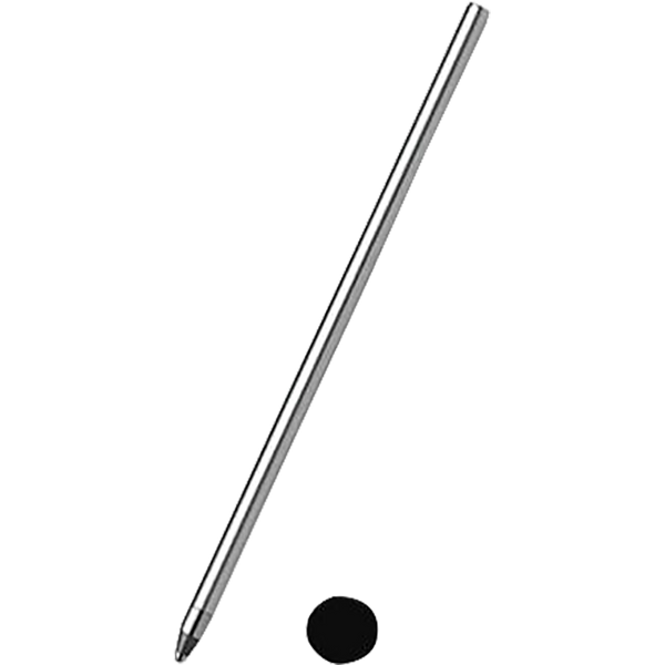 Monteverde Mini Ballpoint Refill - Black - Medium (Fit Multifunction pens - 4/pack)-Pen Boutique Ltd
