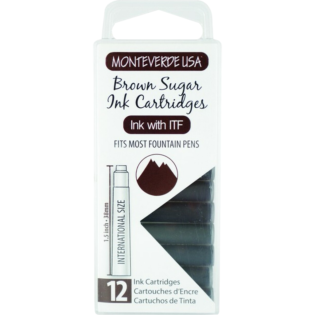 Monteverde Brown Sugar - Ink Cartridges-Pen Boutique Ltd