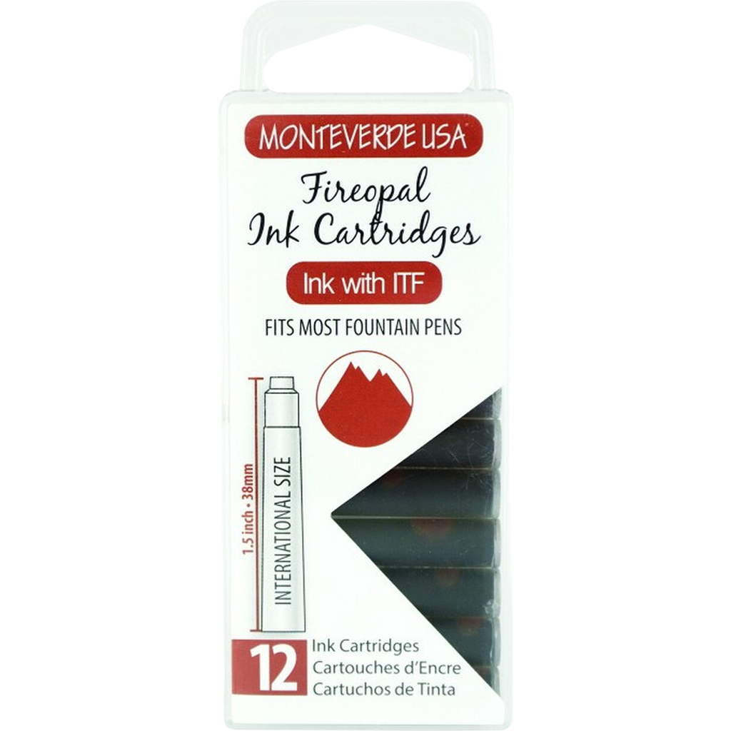 Monteverde Fireopal - Ink Cartridges-Pen Boutique Ltd