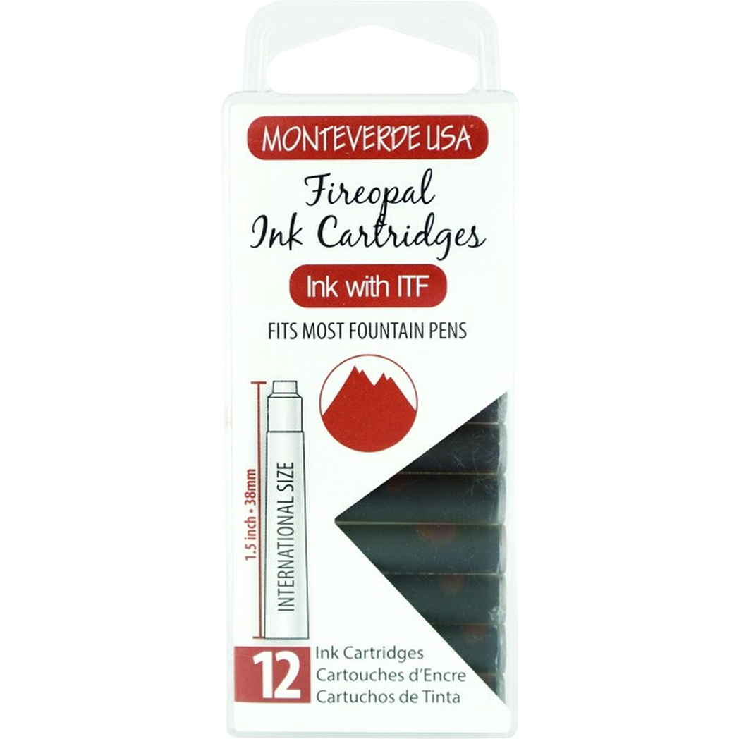 Monteverde Fireopal - Ink Cartridges-Pen Boutique Ltd