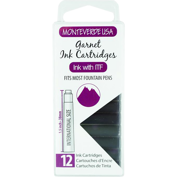 Monteverde Garnet - Ink Cartridges-Pen Boutique Ltd