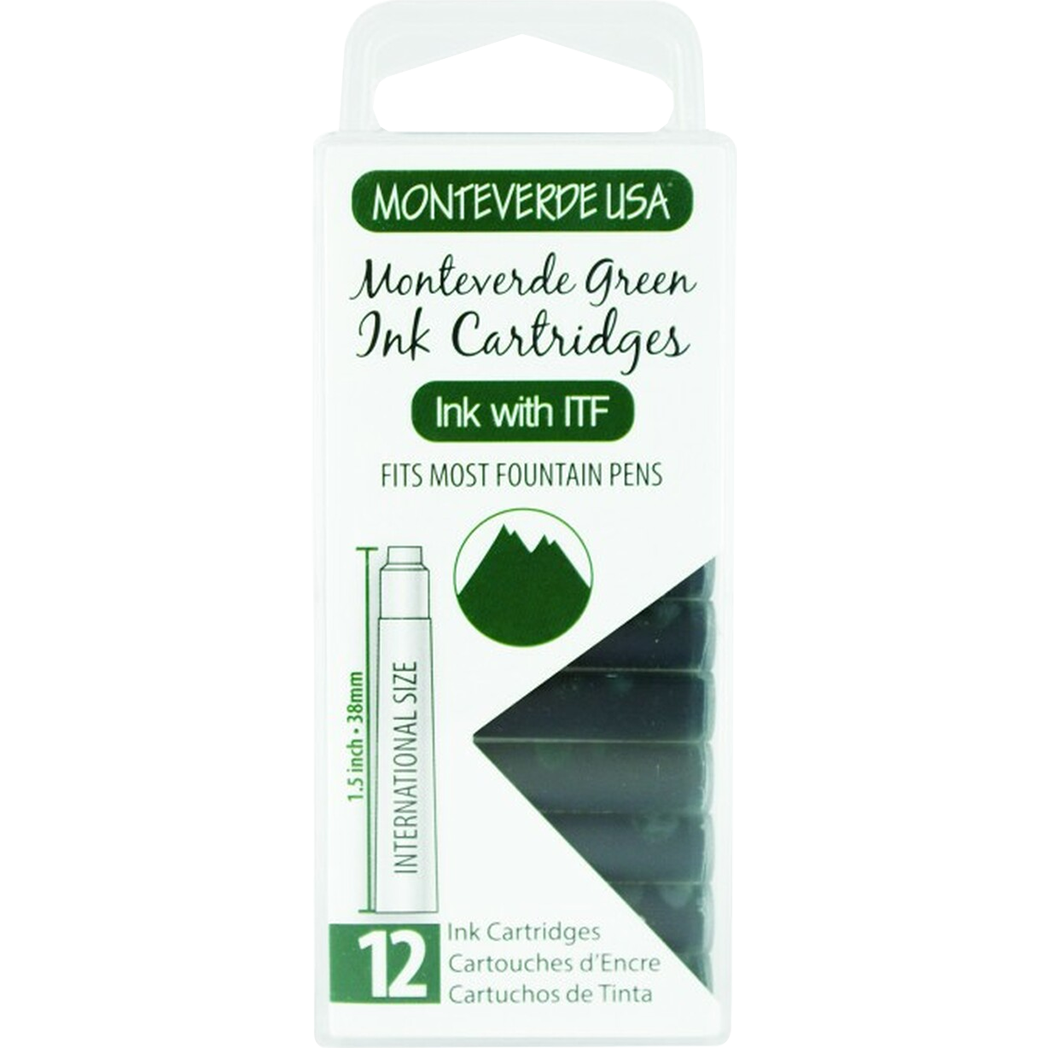 Monteverde Green - Ink Cartridges-Pen Boutique Ltd