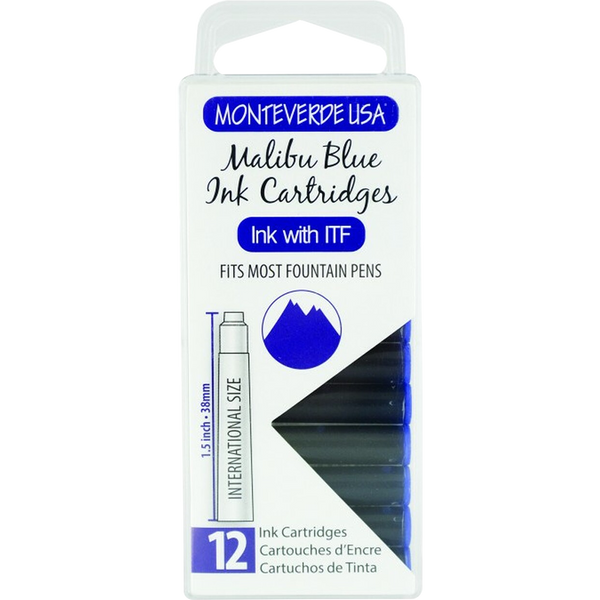 Monteverde Malibu Blue - Ink Cartridges-Pen Boutique Ltd