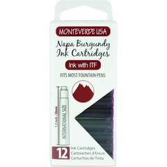 Monteverde Napa Burgundy - Ink Cartridges-Pen Boutique Ltd