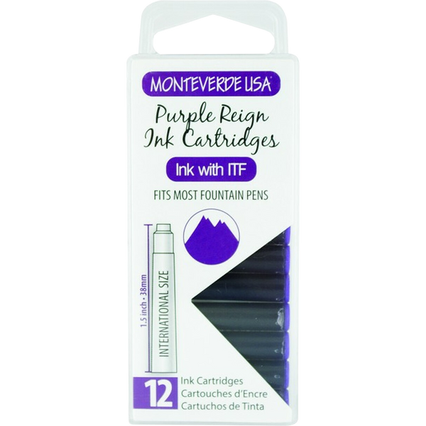 Monteverde Purple Reign - Ink Cartridges-Pen Boutique Ltd