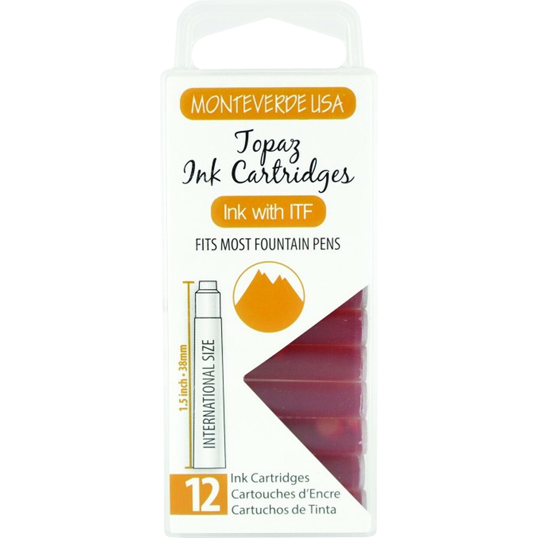 Monteverde Topaz - Ink Cartridges-Pen Boutique Ltd